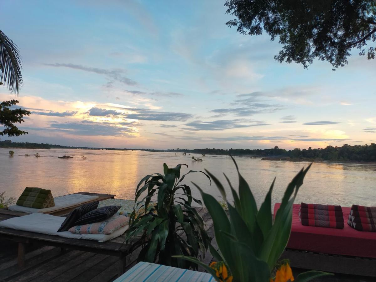 Pomelo Restaurant And Guesthouse- Serene Bliss, Life In The Tranquil Southend Of Laos Ban Khon Luaran gambar